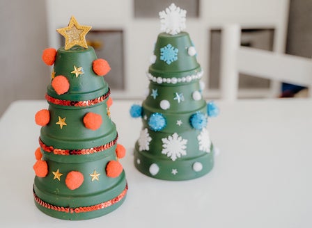 Little Growers Activity: Christmas Tree Pots