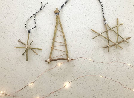 Little Grower Activity: Christmas Tree Hangings