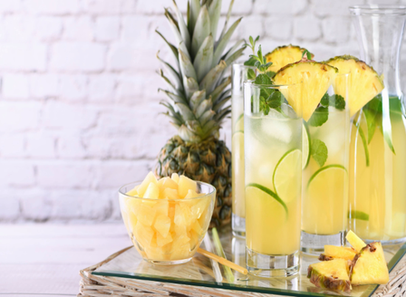 Garden to Glass Recipe: Fresh Pineapple Mojito