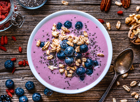 Mixed Berry Smoothie Bowl