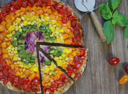Little Growers Recipe: Rainbow Pizza