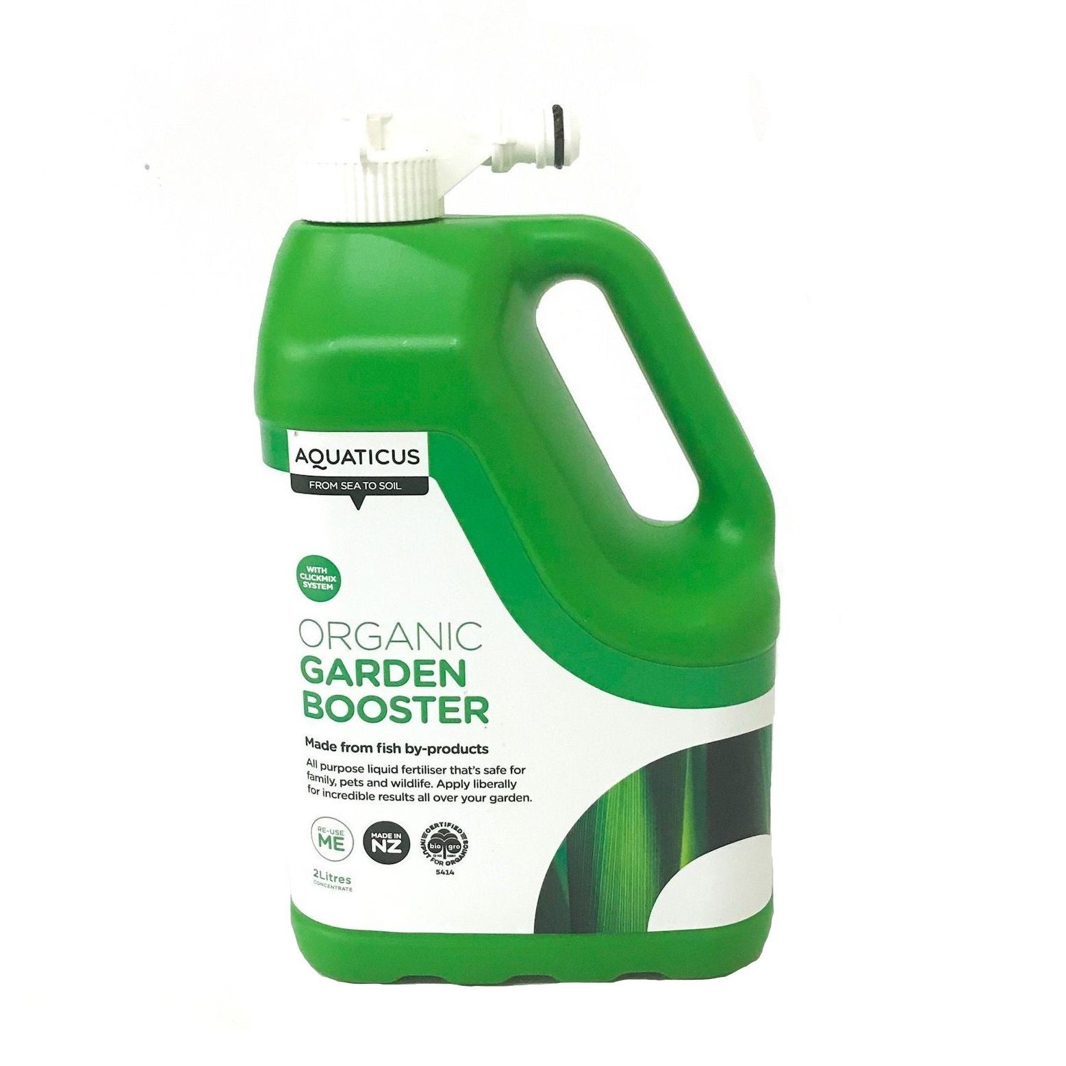 Aquaticus Clickmix Organic Garden Booster - 2l