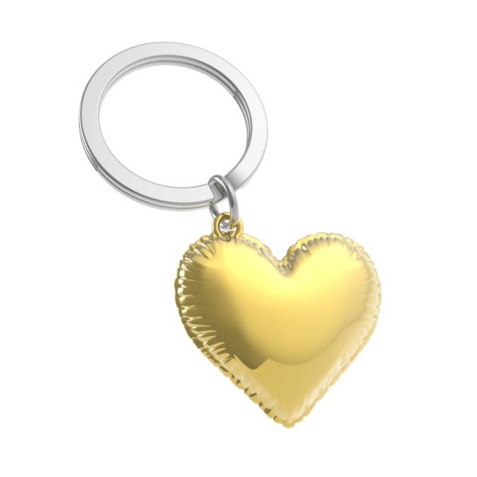 Balloon Heart Keychain