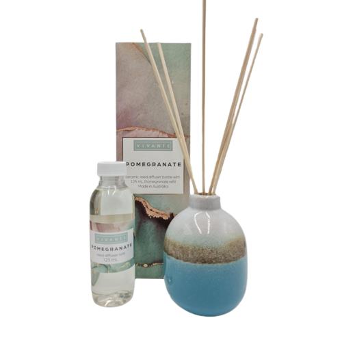 Ceramic Diffuser 145ml - Pomegranate