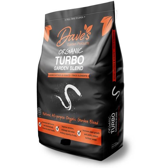 Dave's Turbo Garden Vermicast Blend (worm Castings) 5kg