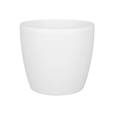 Elho Brussels Round - White - 18cm
