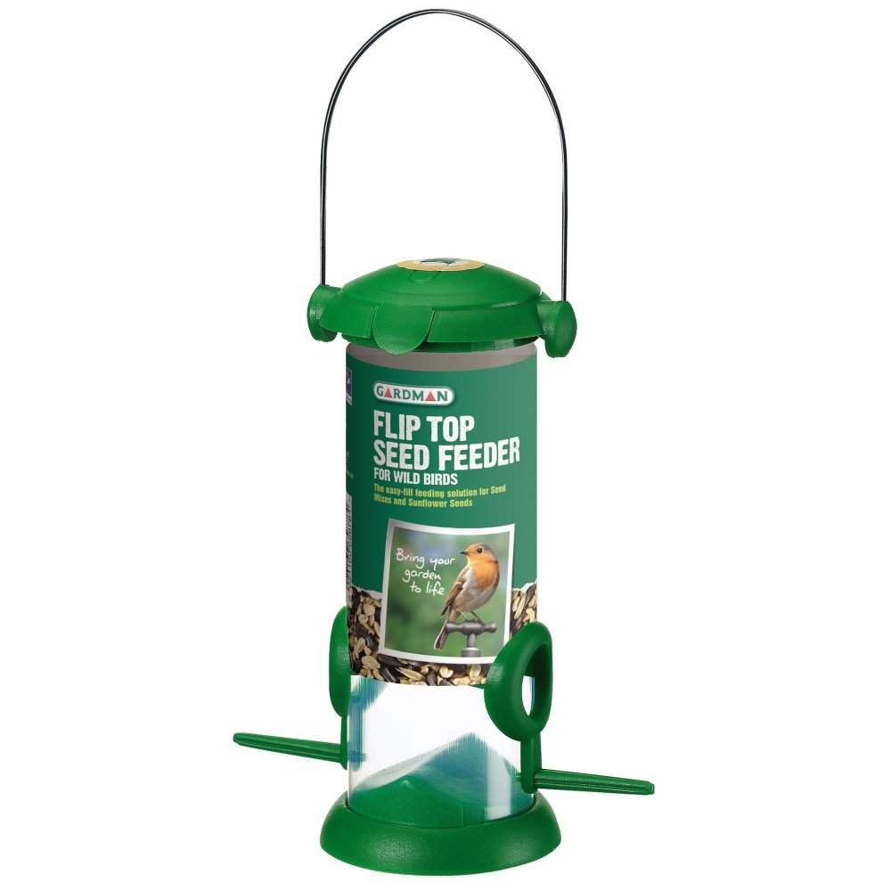 Feeder Seed Flip Top