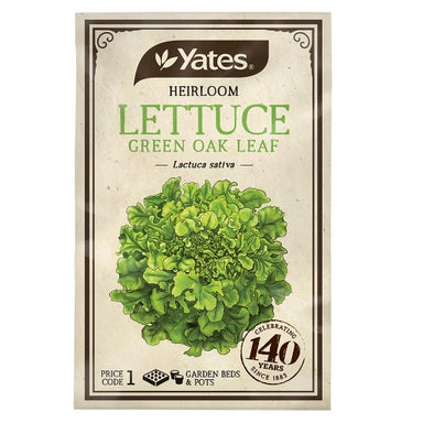 Heirloom Lettuce Oak Leaf