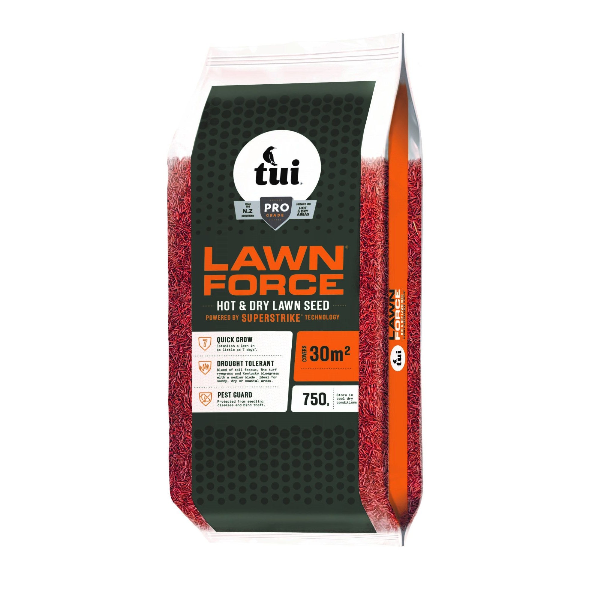 Tui Lawnforce Hot 'n Dry Lawn Seed - 750g