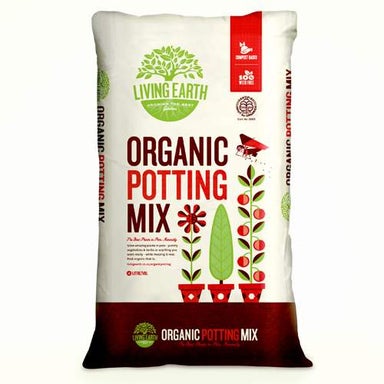 Living Earth Organic Potting Mix - 40l