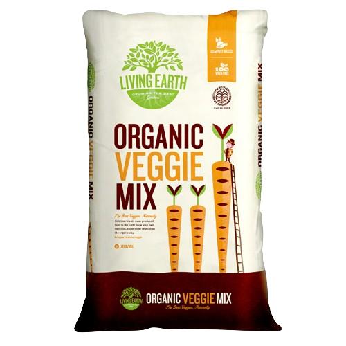Living Earth Organic Veggie Mix - 40l