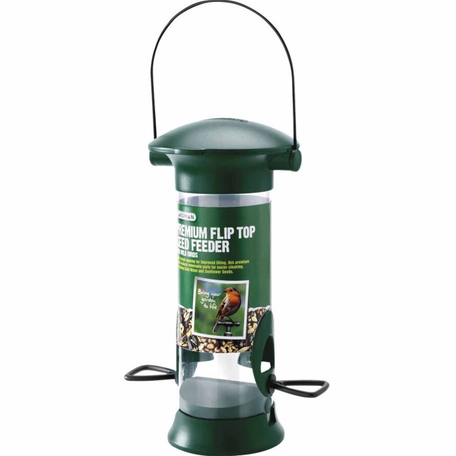 Premium Flip Top Seed Feeder