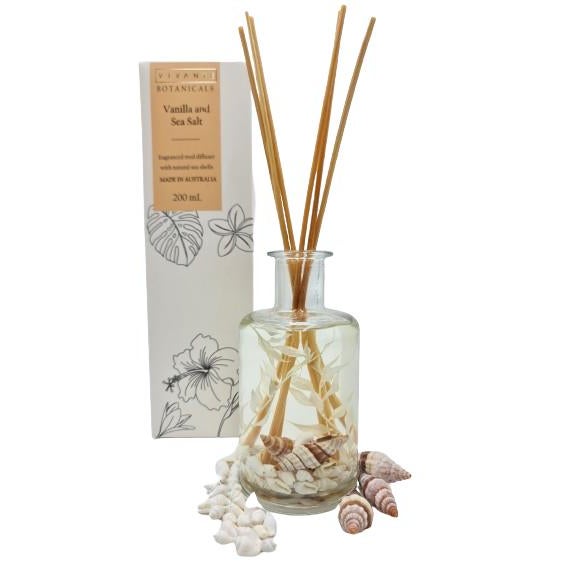 Reed Diffuser 200ml - Vanilla & Sea Salt