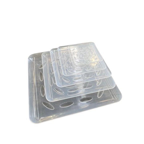 Saucer Plastic Square - 16cm