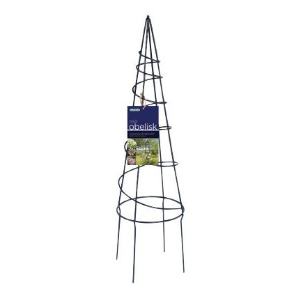 Spiral Obelisk Black 90cm