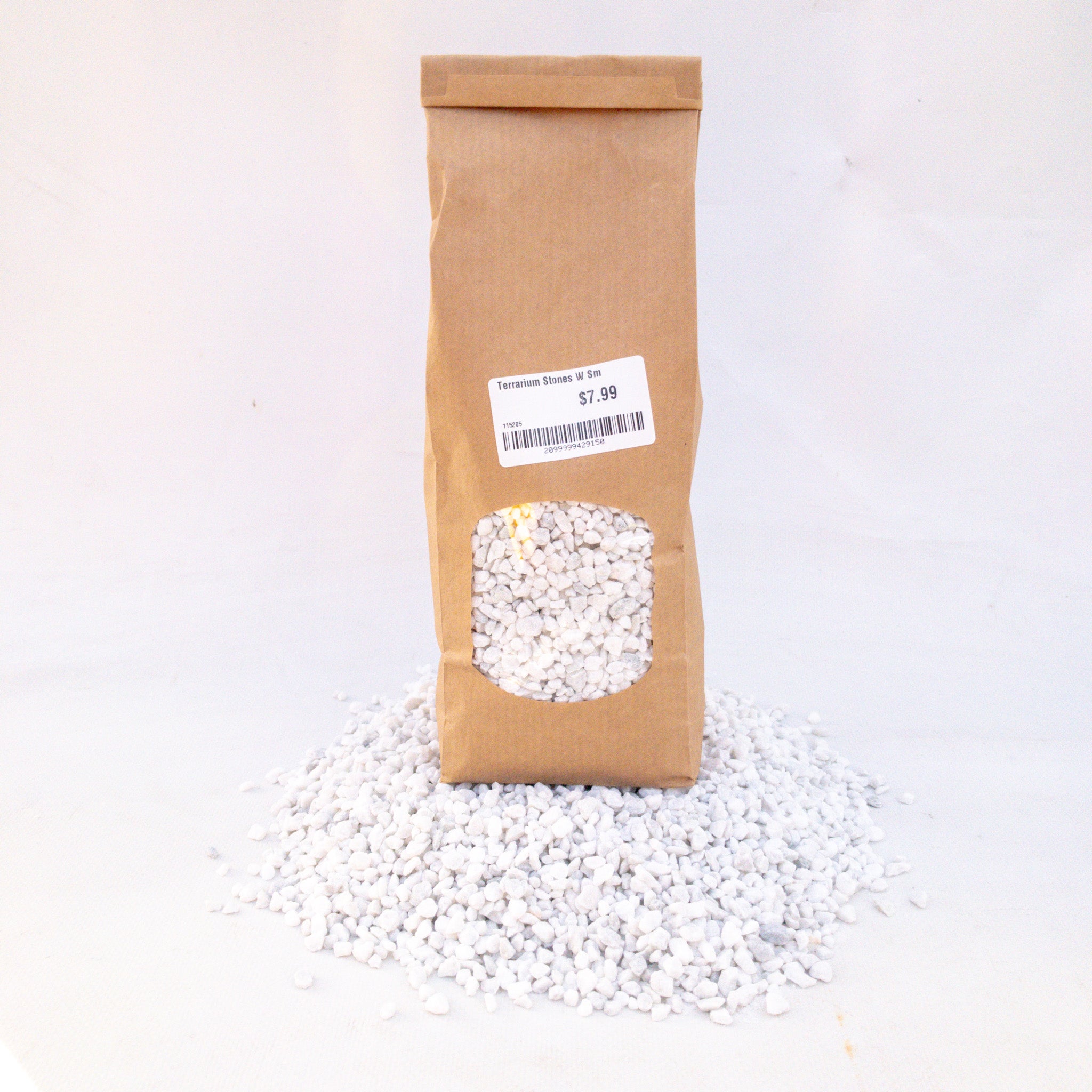 Terrarium Stones - Snow Stone White Small