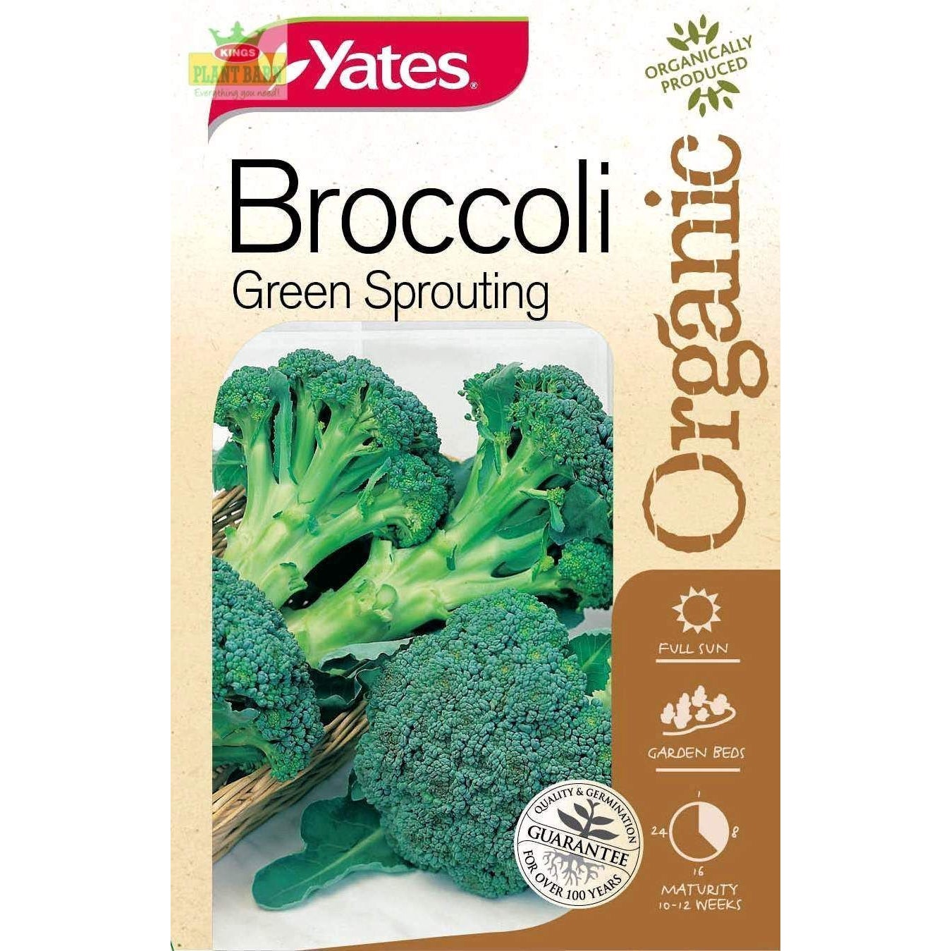 Yates Broccoli Green Sprouting Organic