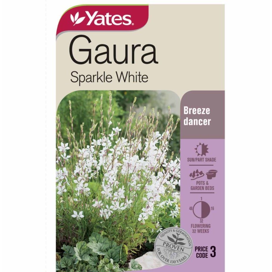 Yates Gaura Sparkle White Nz